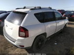 2016 Jeep Compass Sport White vin: 1C4NJDBB8GD757305