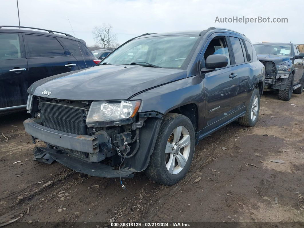 2016 Jeep Compass Sport Gray vin: 1C4NJDBB8GD778381