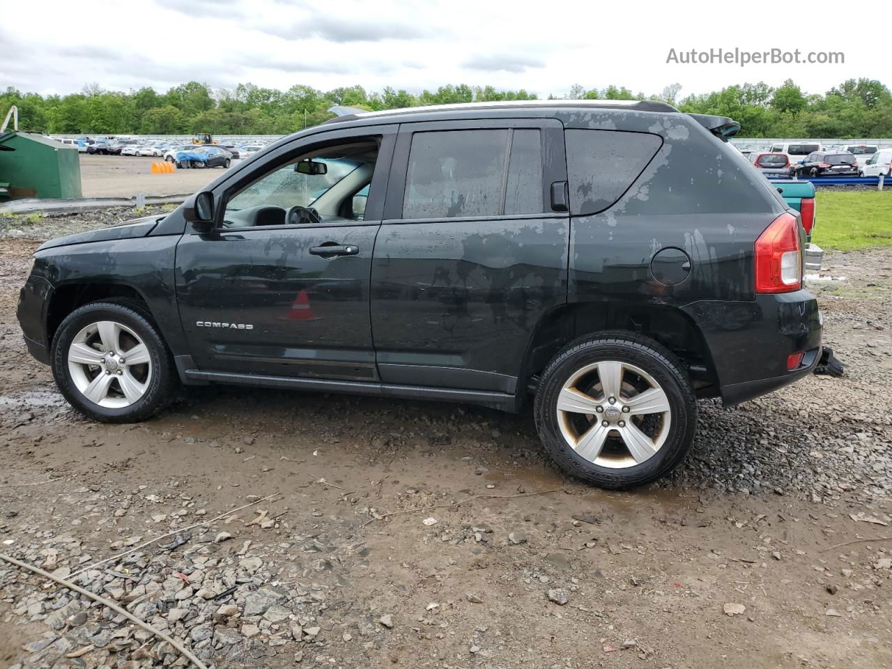 2013 Jeep Compass Sport Черный vin: 1C4NJDBB9DD140197