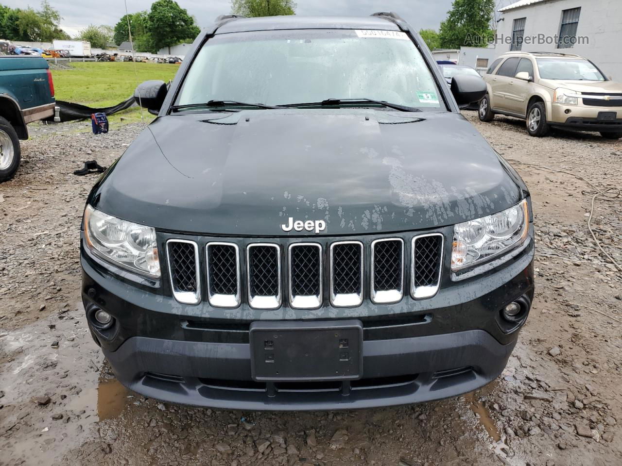 2013 Jeep Compass Sport Черный vin: 1C4NJDBB9DD140197