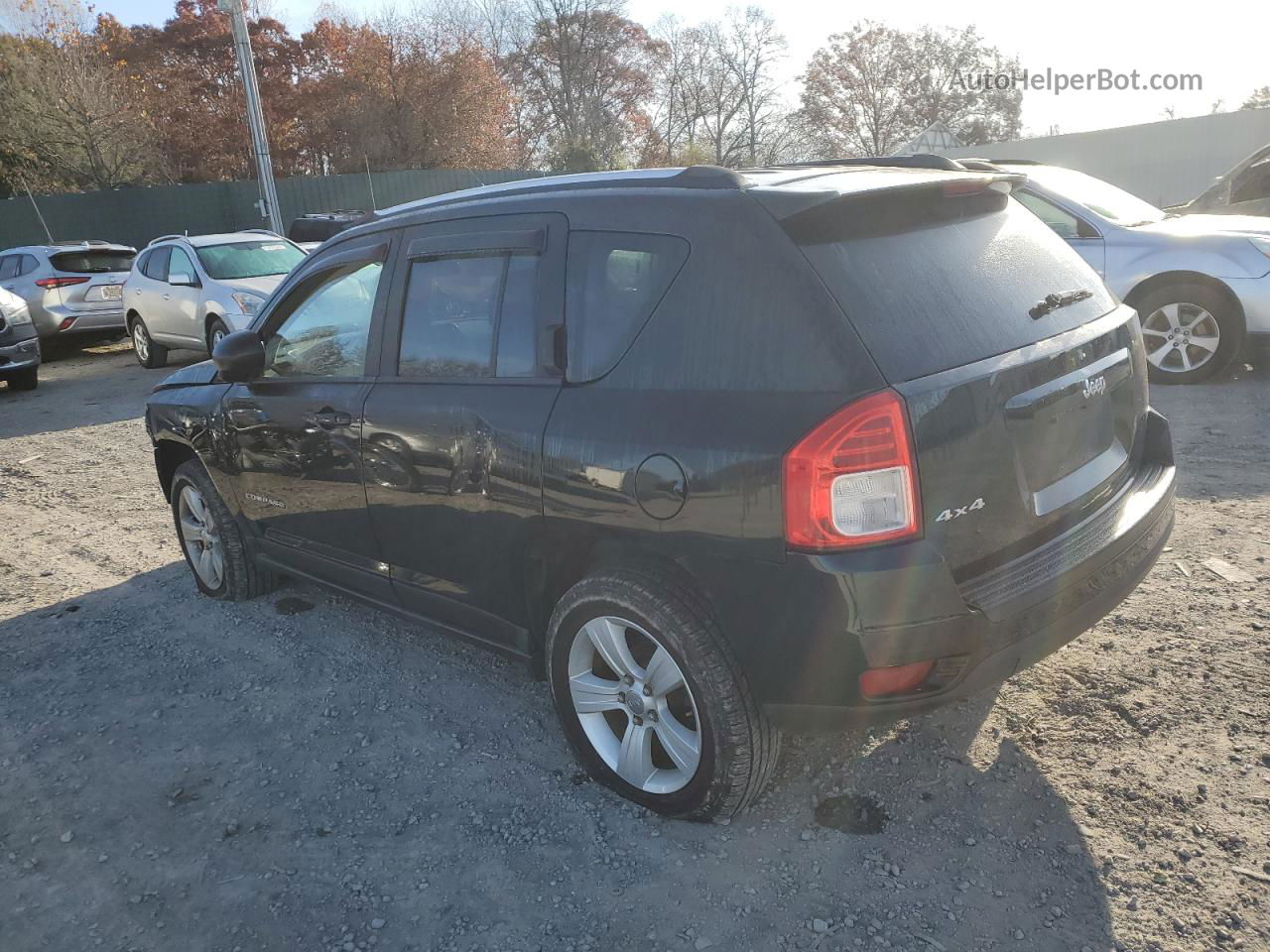 2013 Jeep Compass Sport Black vin: 1C4NJDBB9DD177525