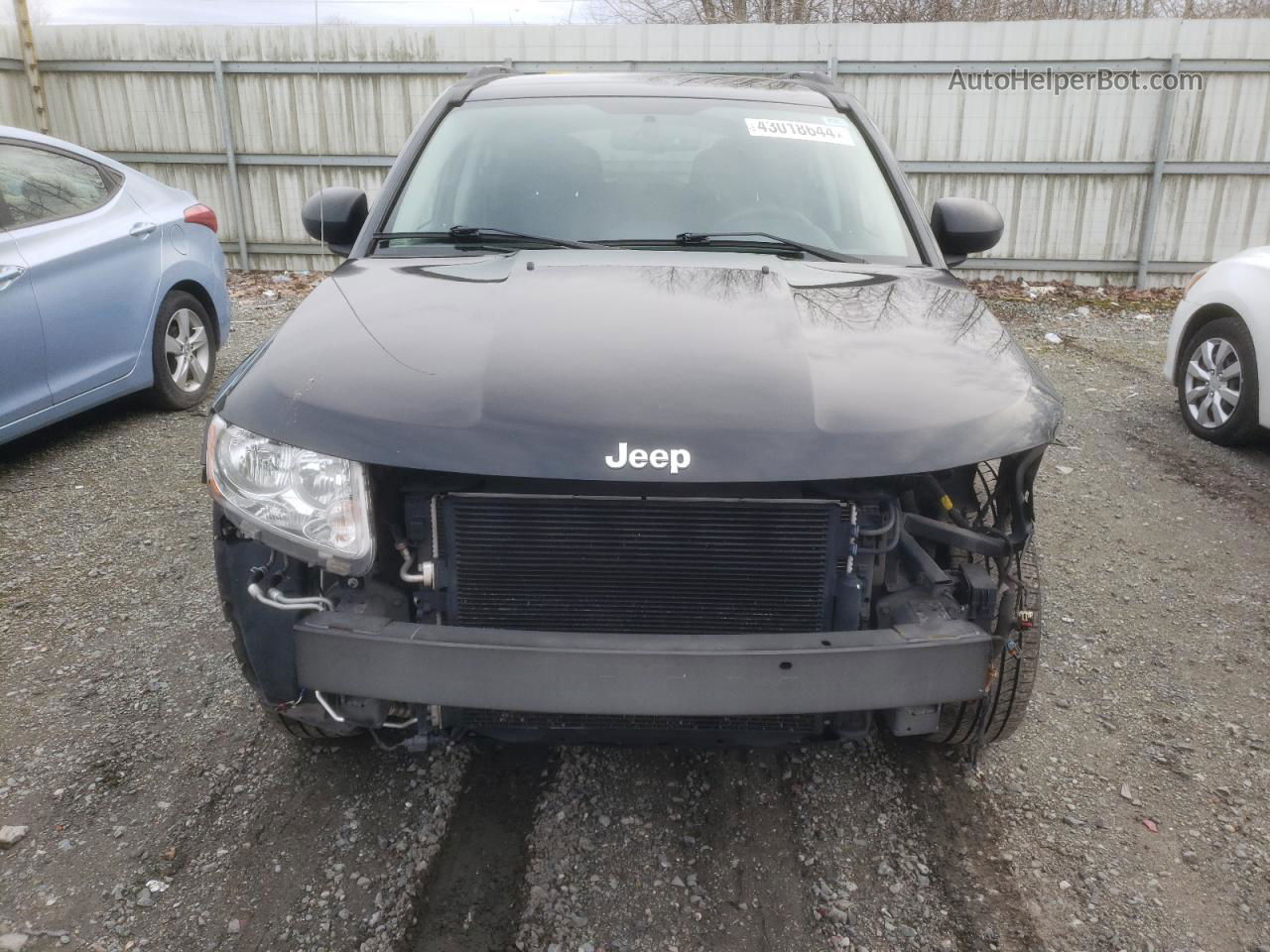 2013 Jeep Compass Sport Black vin: 1C4NJDBB9DD222186