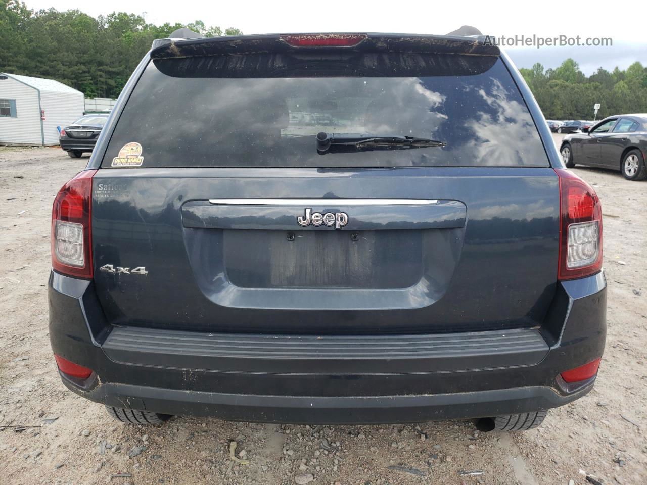 2014 Jeep Compass Sport Gray vin: 1C4NJDBB9ED572466