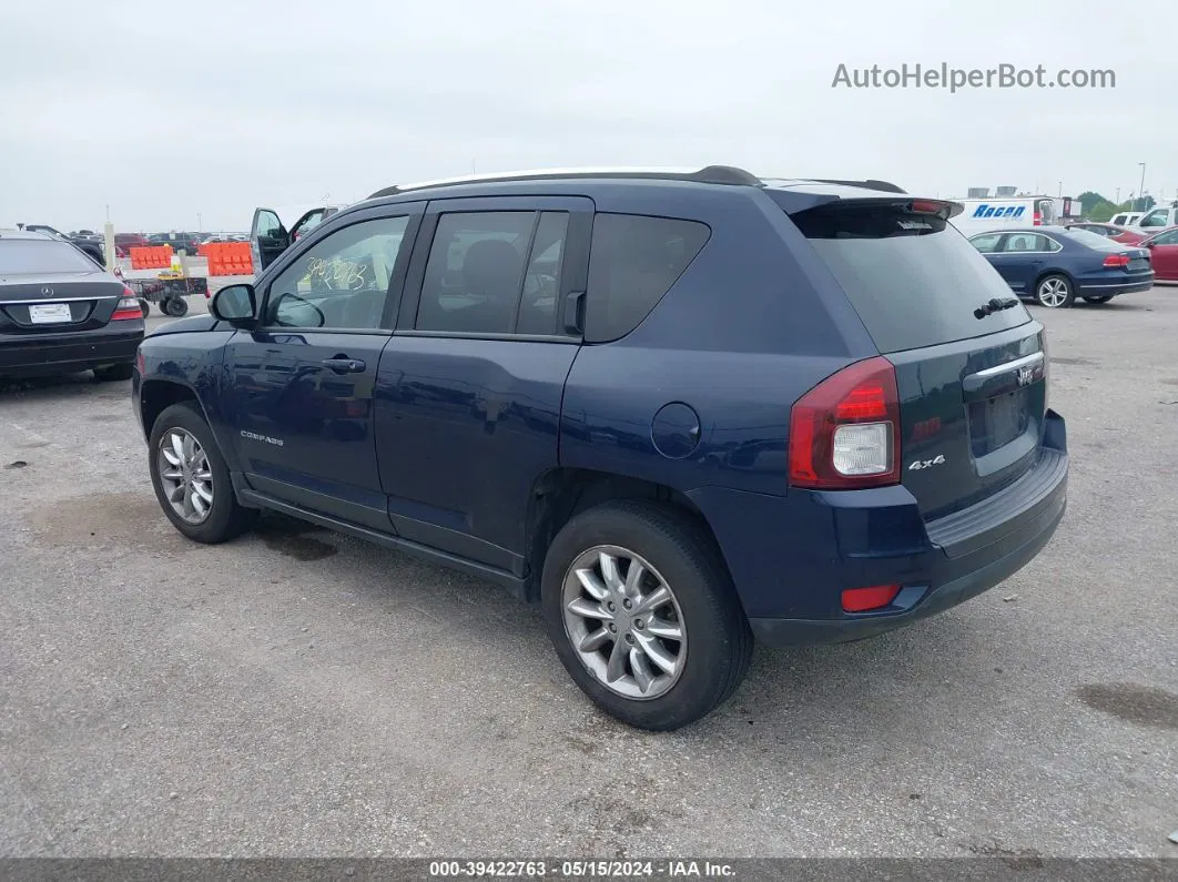 2014 Jeep Compass Sport Blue vin: 1C4NJDBB9ED842182