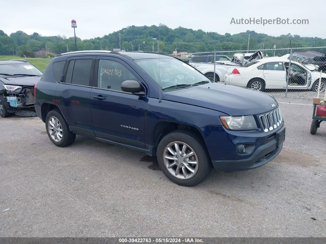 2014 Jeep Compass Sport Blue vin: 1C4NJDBB9ED842182