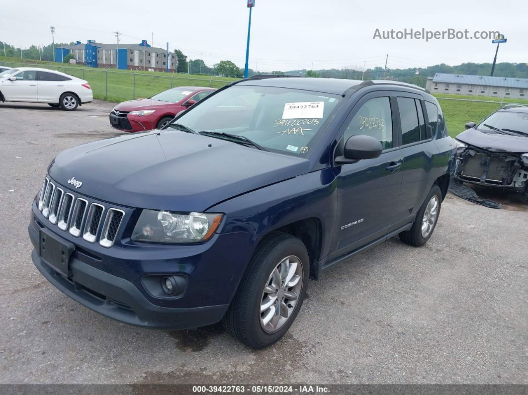 2014 Jeep Compass Sport Blue vin: 1C4NJDBB9ED842182