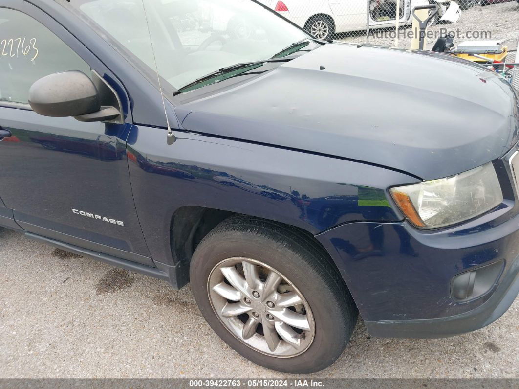 2014 Jeep Compass Sport Blue vin: 1C4NJDBB9ED842182