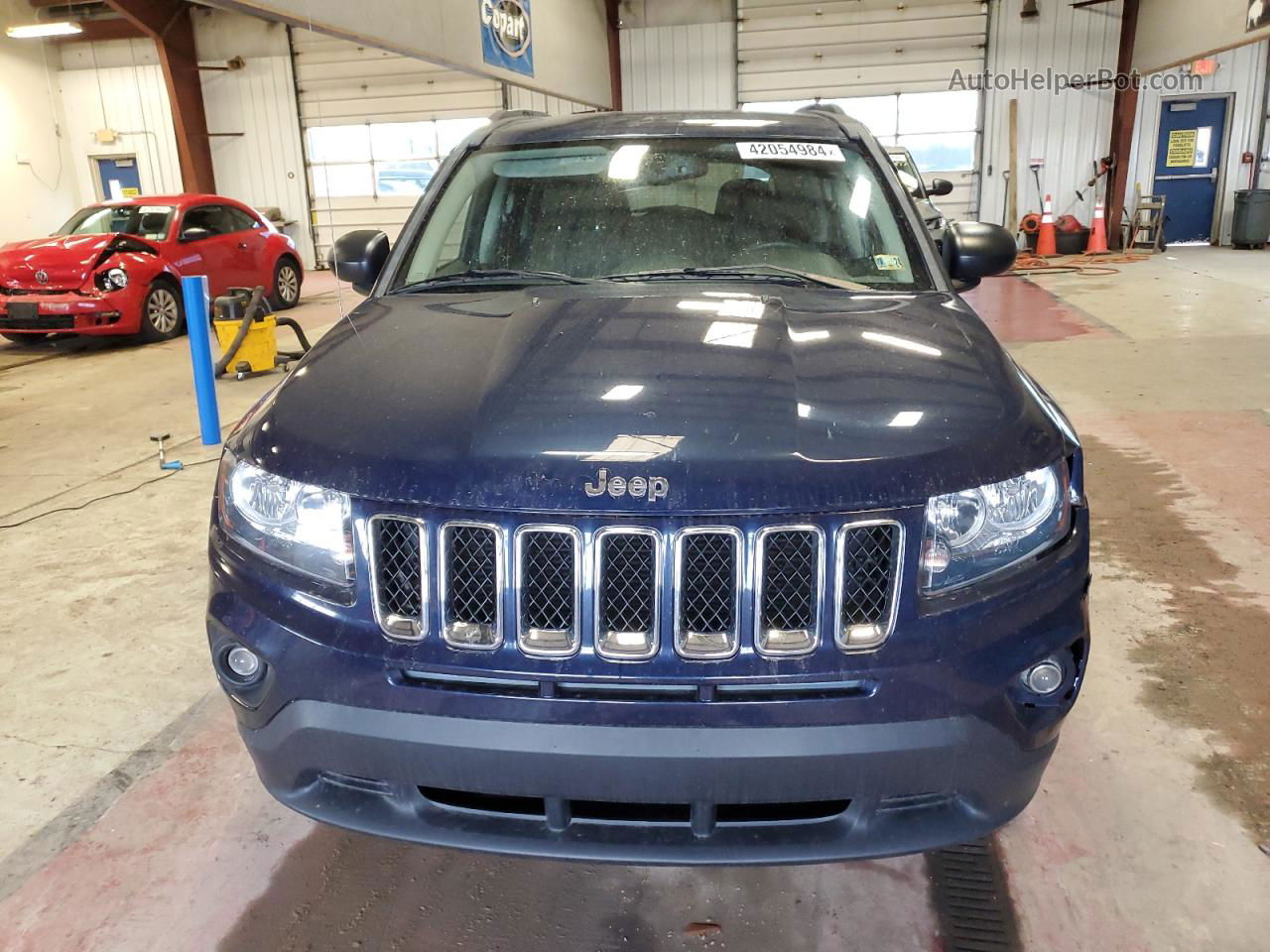 2016 Jeep Compass Sport Синий vin: 1C4NJDBB9GD534853