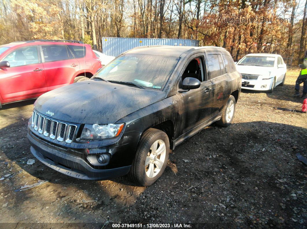 2016 Jeep Compass Sport Black vin: 1C4NJDBB9GD535629