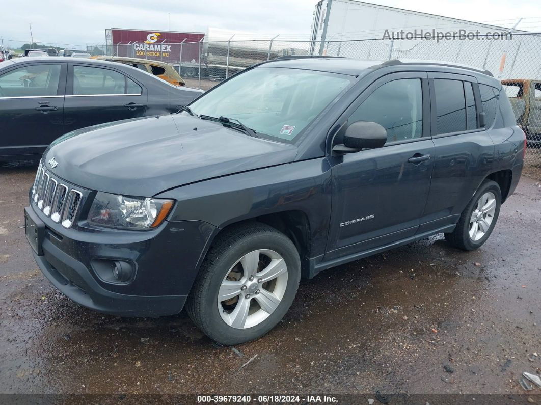 2016 Jeep Compass Sport Gray vin: 1C4NJDBB9GD595152