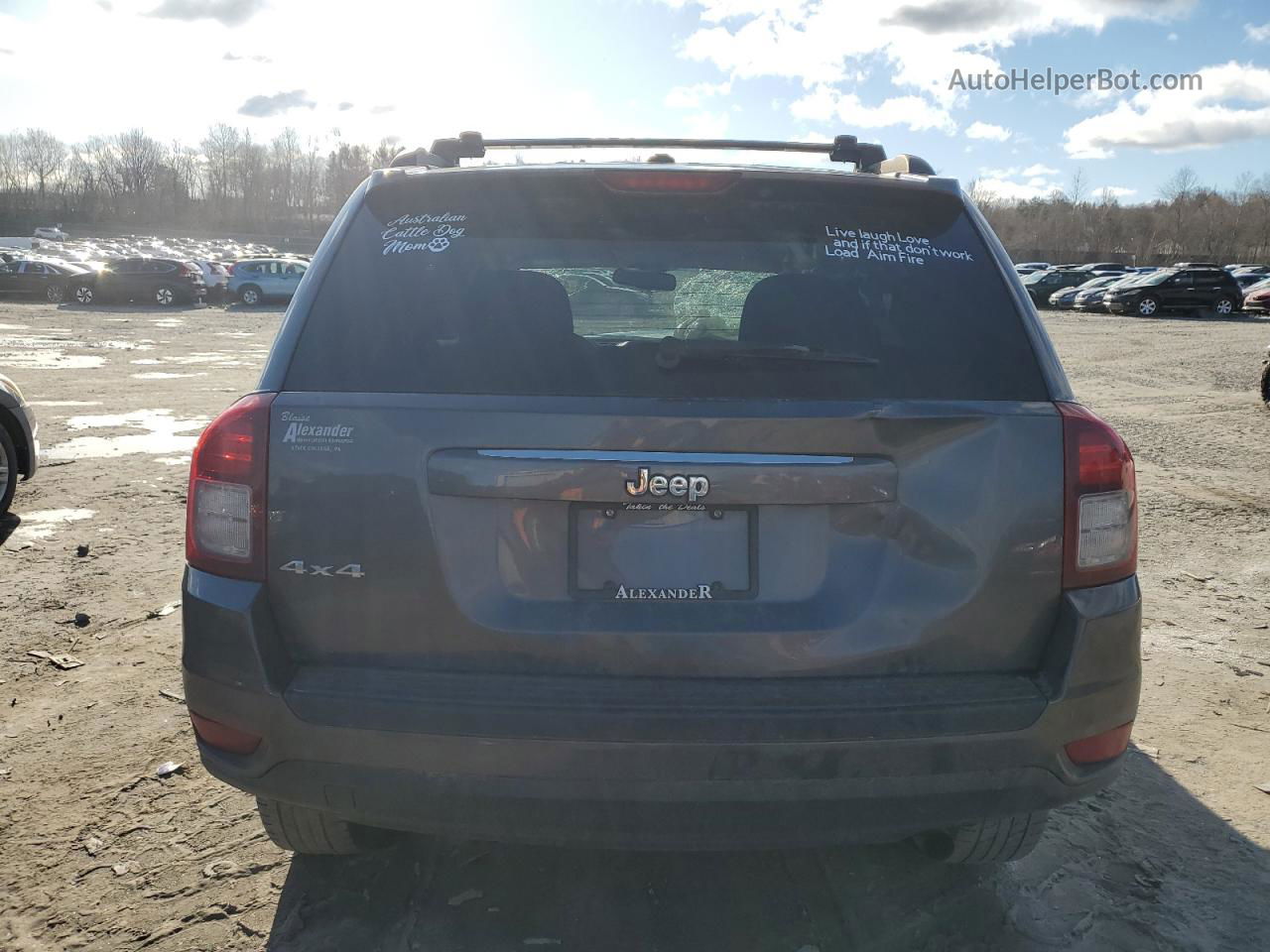 2016 Jeep Compass Sport Brown vin: 1C4NJDBB9GD695137