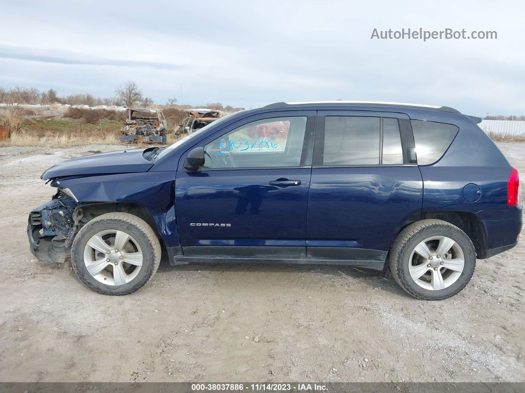 2013 Jeep Compass Sport Синий vin: 1C4NJDBBXDD101490