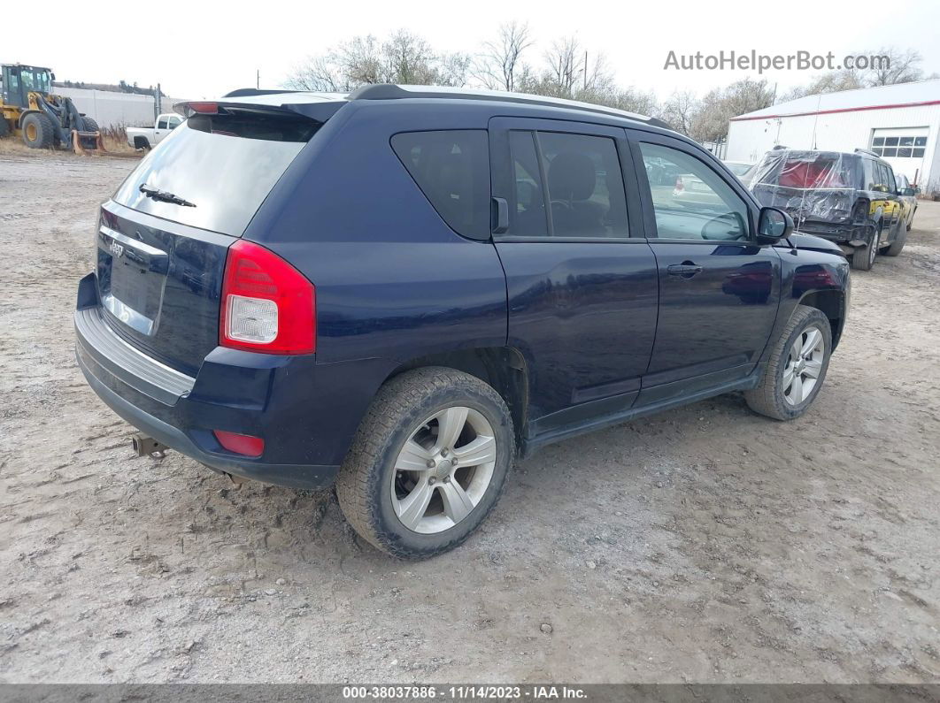 2013 Jeep Compass Sport Синий vin: 1C4NJDBBXDD101490