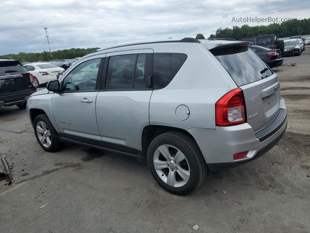 2013 Jeep Compass Sport Gray vin: 1C4NJDBBXDD168333