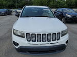 2014 Jeep Compass Sport White vin: 1C4NJDBBXED625479