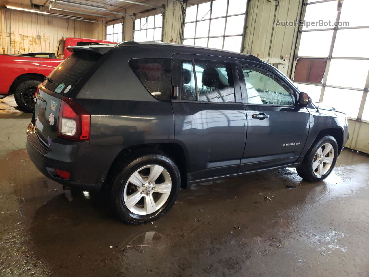 2014 Jeep Compass Sport Угольный vin: 1C4NJDBBXED828422