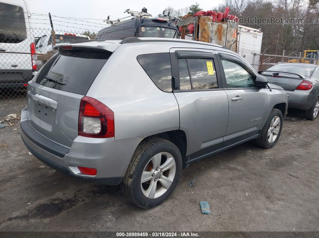 2016 Jeep Compass Sport Серебряный vin: 1C4NJDBBXGD500985