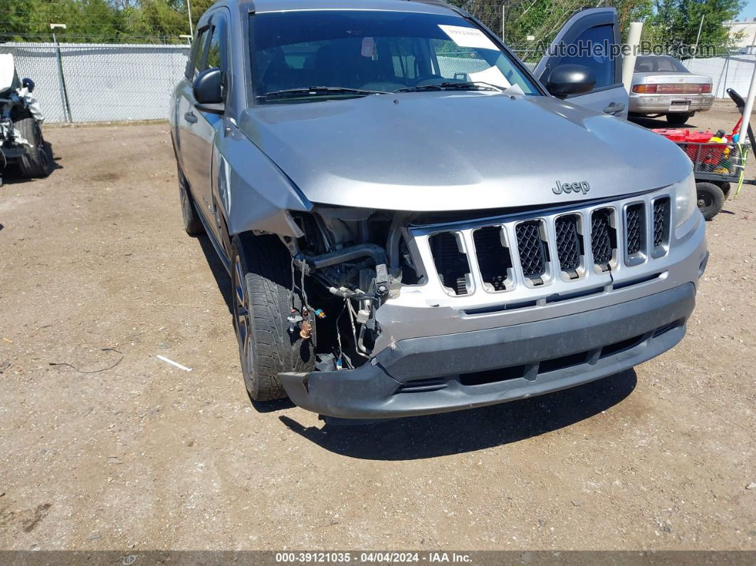 2016 Jeep Compass Sport Se Gray vin: 1C4NJDBBXGD598321