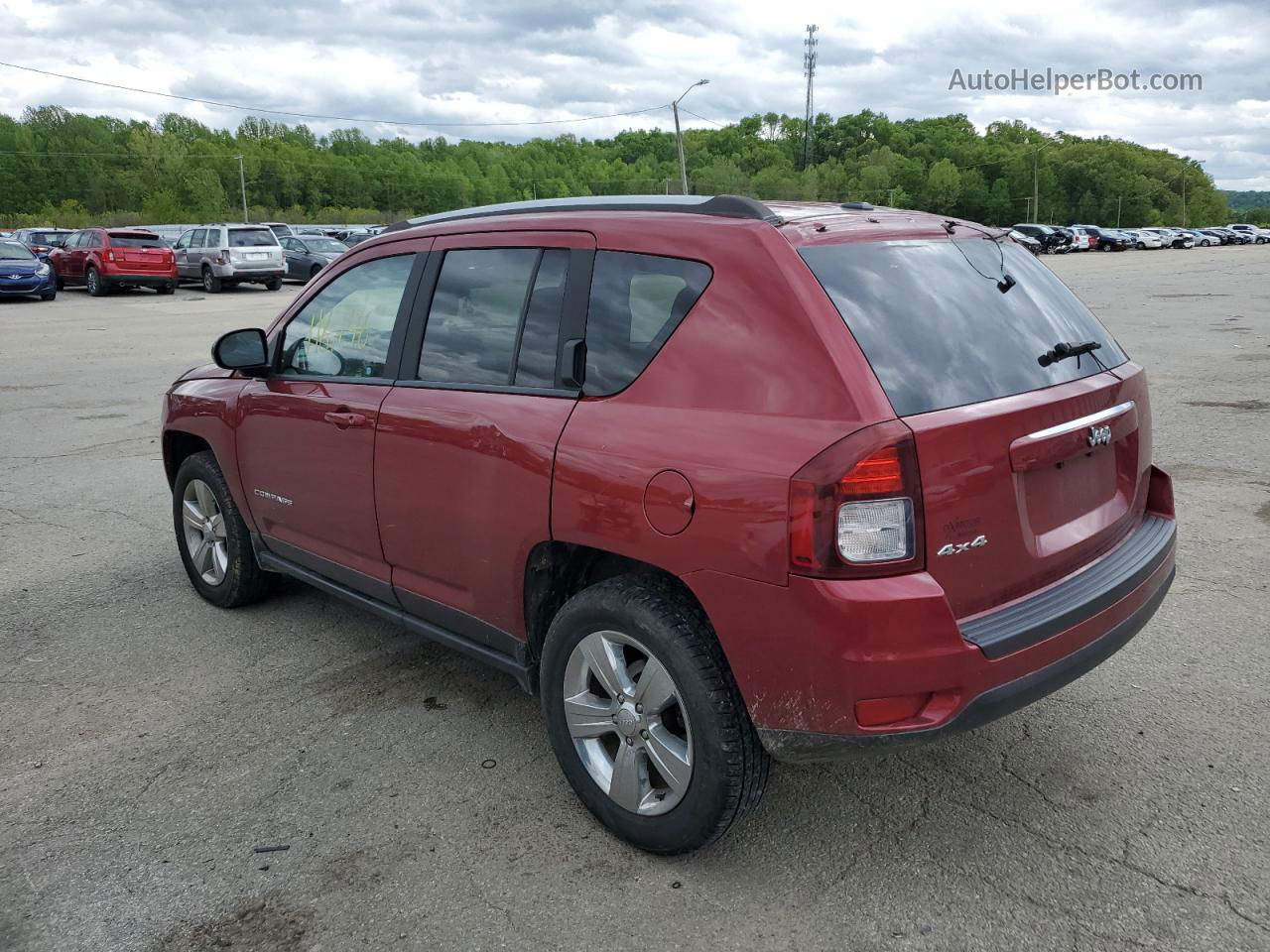 2016 Jeep Compass Sport Brown vin: 1C4NJDBBXGD618017