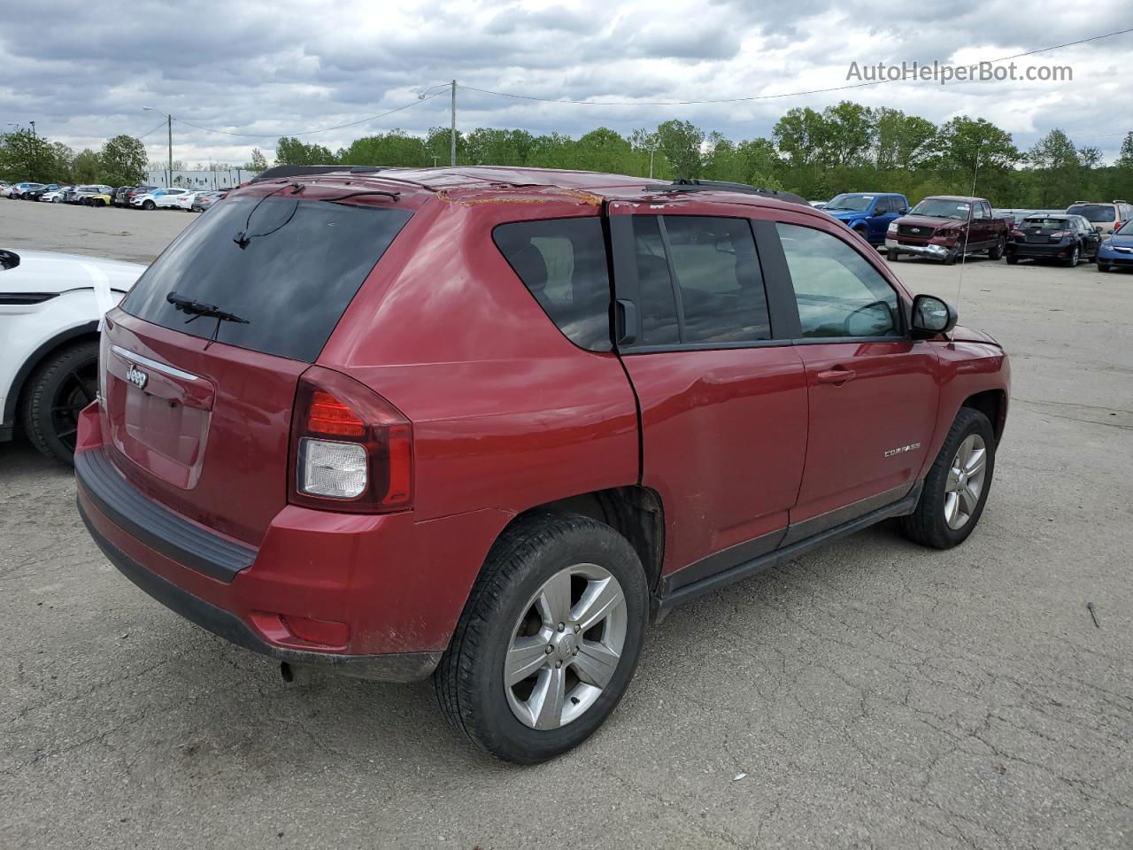 2016 Jeep Compass Sport Brown vin: 1C4NJDBBXGD618017