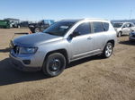 2016 Jeep Compass Sport Silver vin: 1C4NJDBBXGD663183