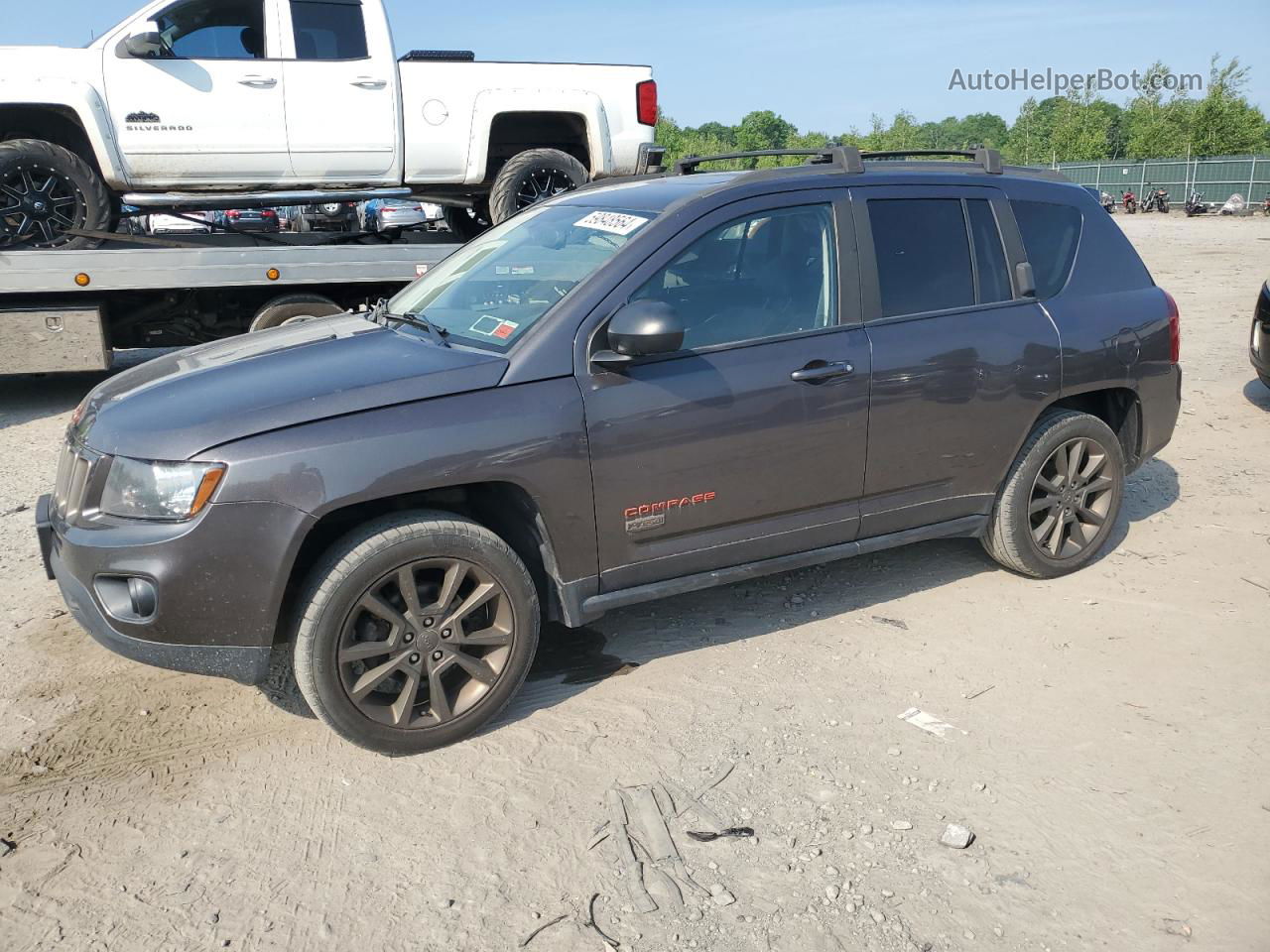 2016 Jeep Compass Sport Charcoal vin: 1C4NJDBBXGD674846