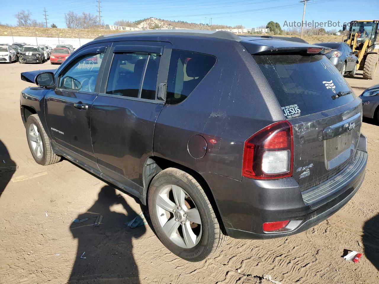 2016 Jeep Compass Sport Серый vin: 1C4NJDBBXGD770508