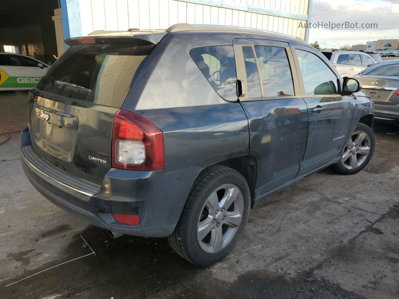 2014 Jeep Compass Limited Charcoal vin: 1C4NJDCB0ED549141