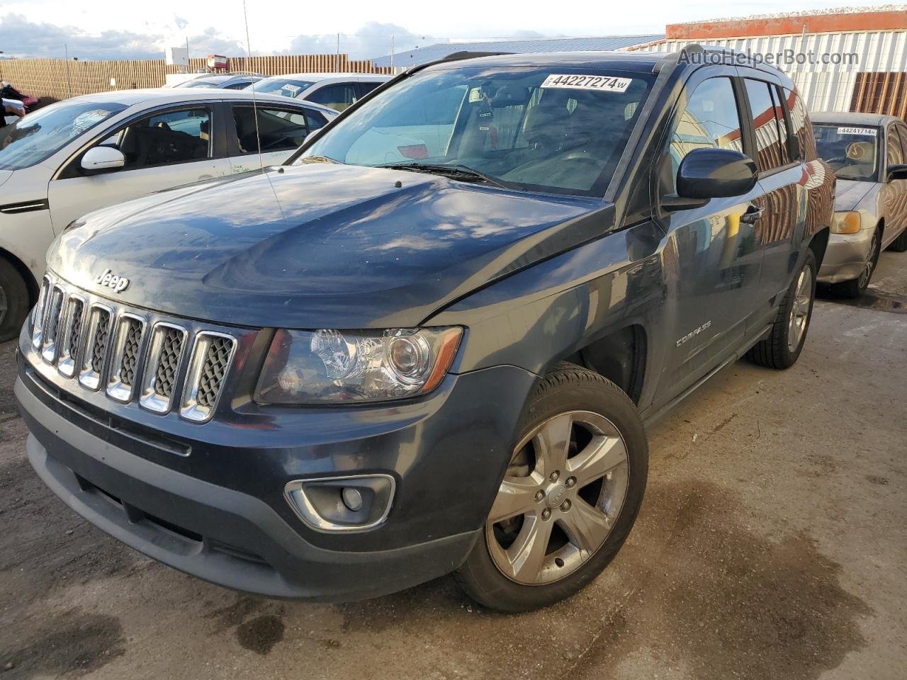 2014 Jeep Compass Limited Charcoal vin: 1C4NJDCB0ED549141