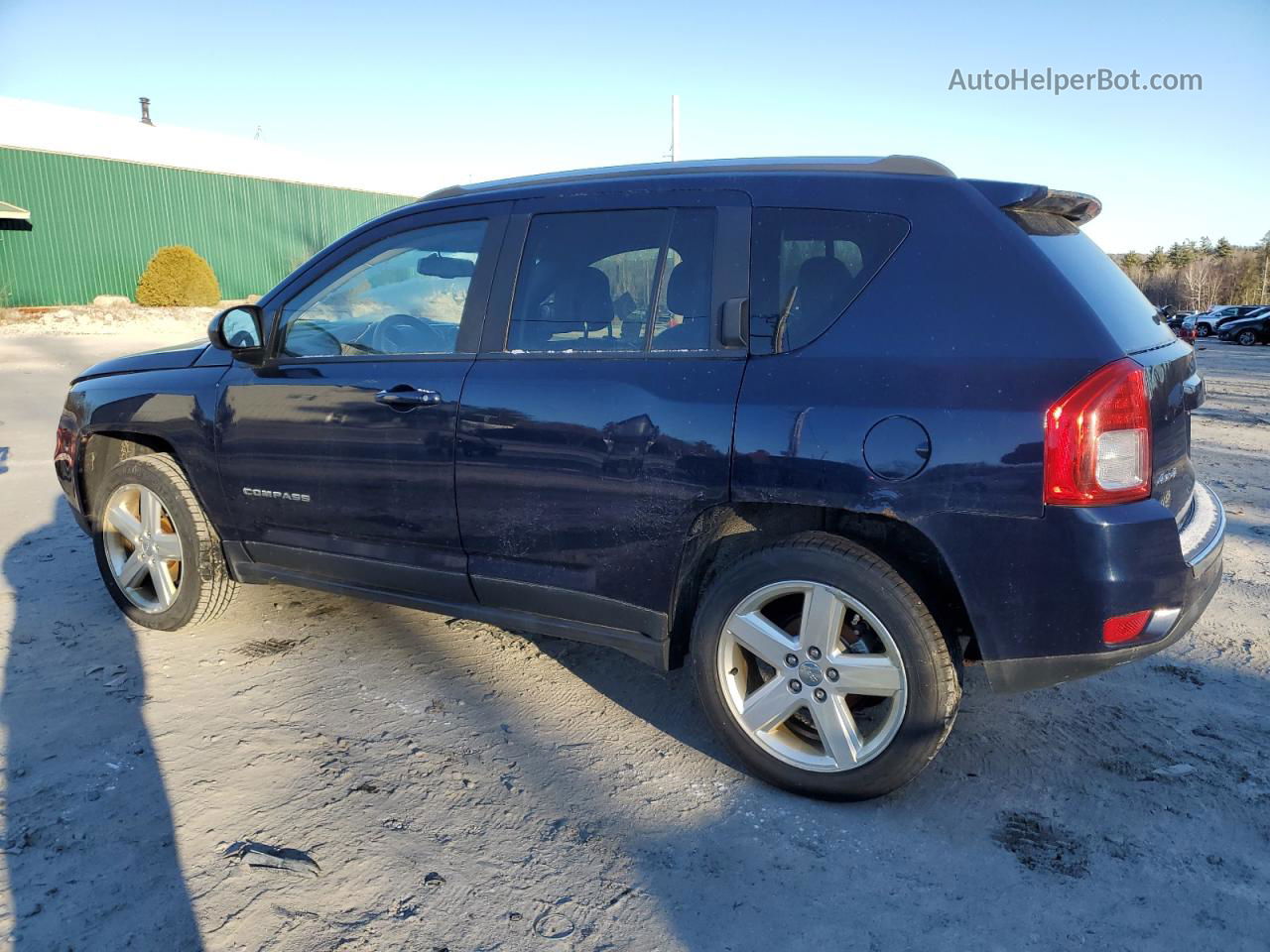 2013 Jeep Compass Limited Blue vin: 1C4NJDCB1DD190414