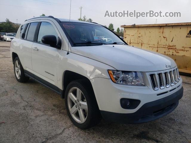 2013 Jeep Compass Limited White vin: 1C4NJDCB2DD275021