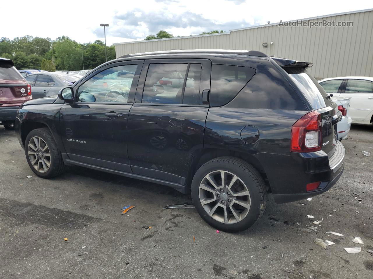 2014 Jeep Compass Limited Черный vin: 1C4NJDCB3ED625452