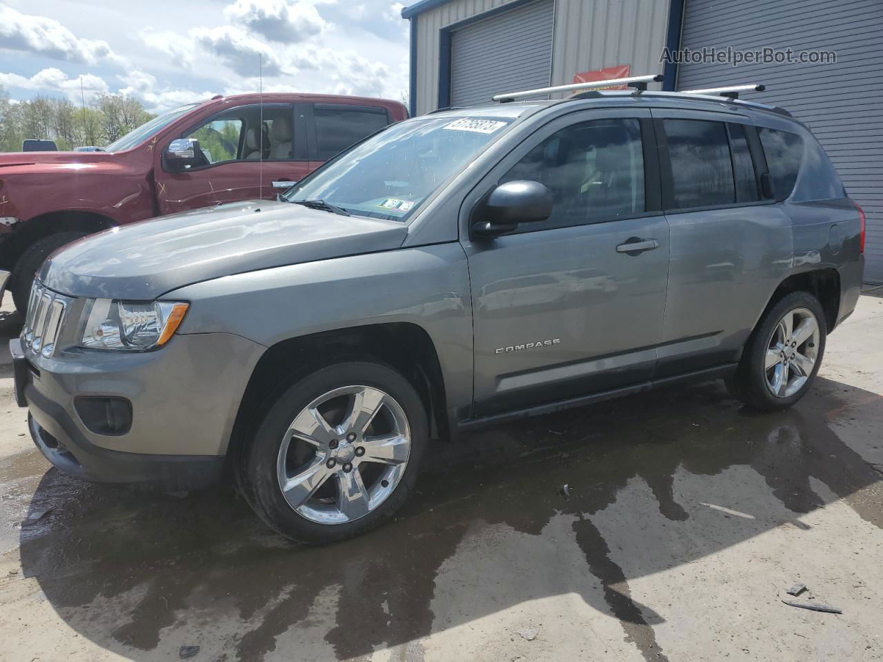 2013 Jeep Compass Limited Gray vin: 1C4NJDCB5DD165497