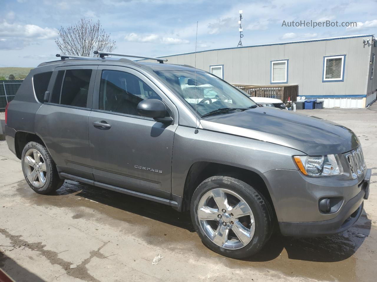 2013 Jeep Compass Limited Gray vin: 1C4NJDCB5DD165497