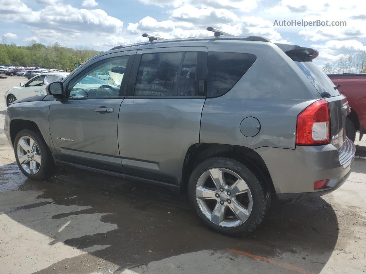2013 Jeep Compass Limited Gray vin: 1C4NJDCB5DD165497