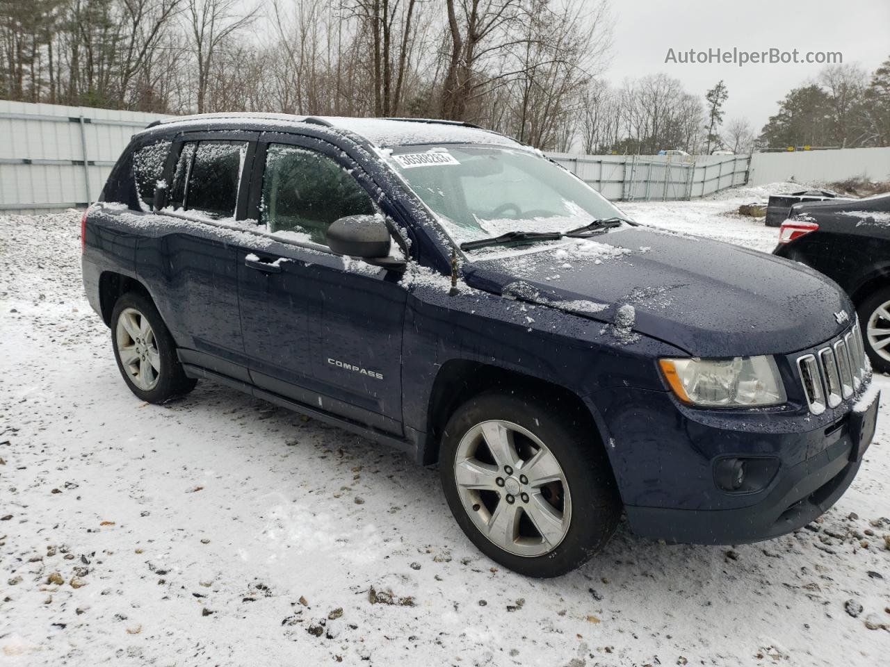 2013 Jeep Compass Limited Blue vin: 1C4NJDCB6DD249540