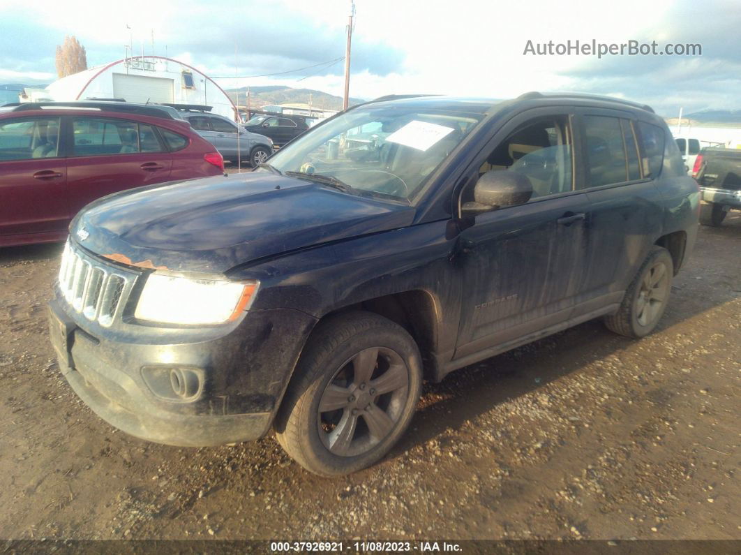 2013 Jeep Compass Latitude Blue vin: 1C4NJDEB0DD246243