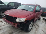 2013 Jeep Compass Latitude Red vin: 1C4NJDEB0DD261664