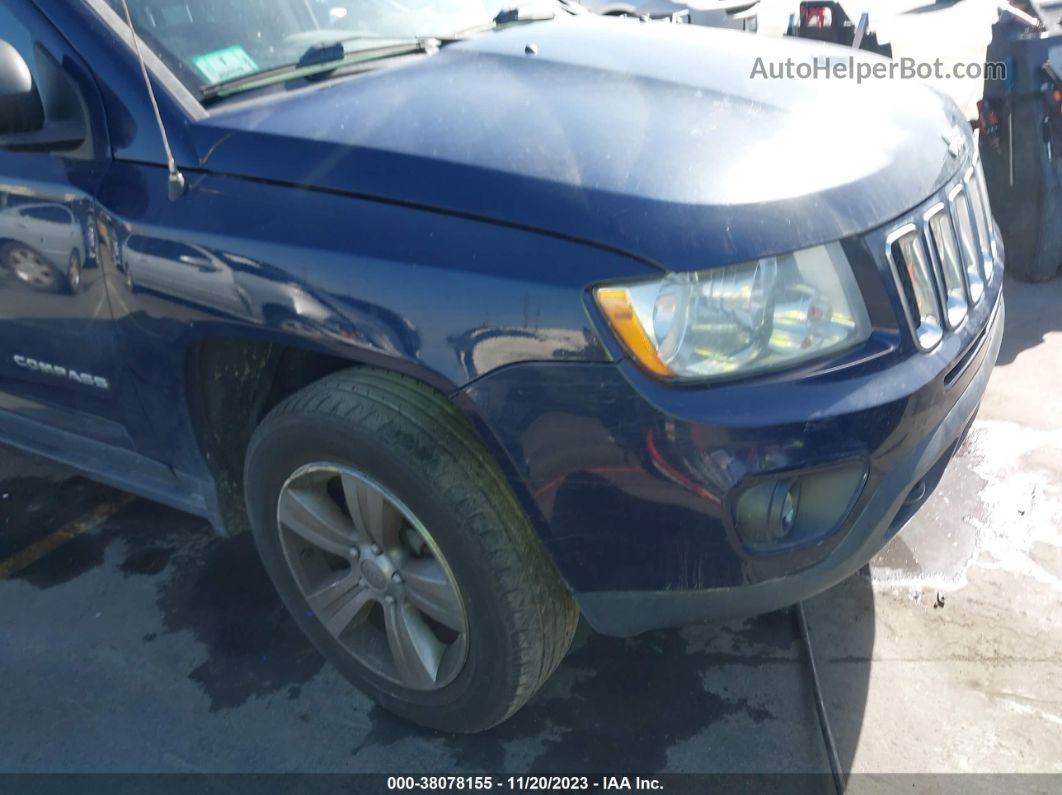 2013 Jeep Compass Latitude Blue vin: 1C4NJDEB0DD263429