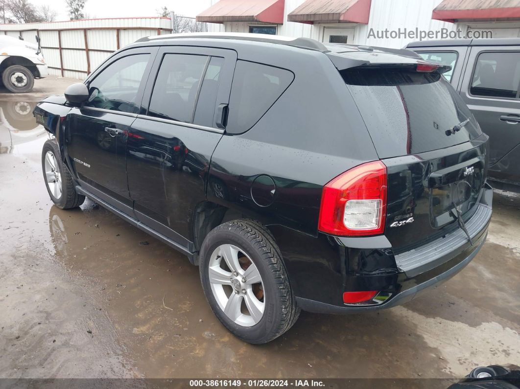 2013 Jeep Compass Latitude Black vin: 1C4NJDEB0DD263771