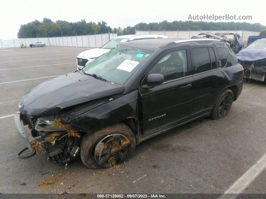 2014 Jeep Compass Latitude Black vin: 1C4NJDEB0ED622263