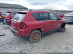 2014 Jeep Compass Latitude Red vin: 1C4NJDEB0ED820681