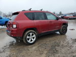 2014 Jeep Compass Latitude Maroon vin: 1C4NJDEB0ED846083