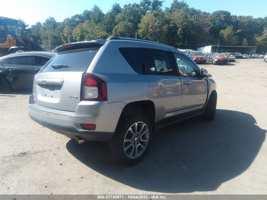 2016 Jeep Compass High Altitude Edition Серебряный vin: 1C4NJDEB0GD534168