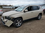 2016 Jeep Compass Latitude Желто-коричневый vin: 1C4NJDEB0GD746648