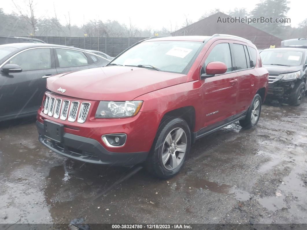 2016 Jeep Compass High Altitude Edition Red vin: 1C4NJDEB0GD793713