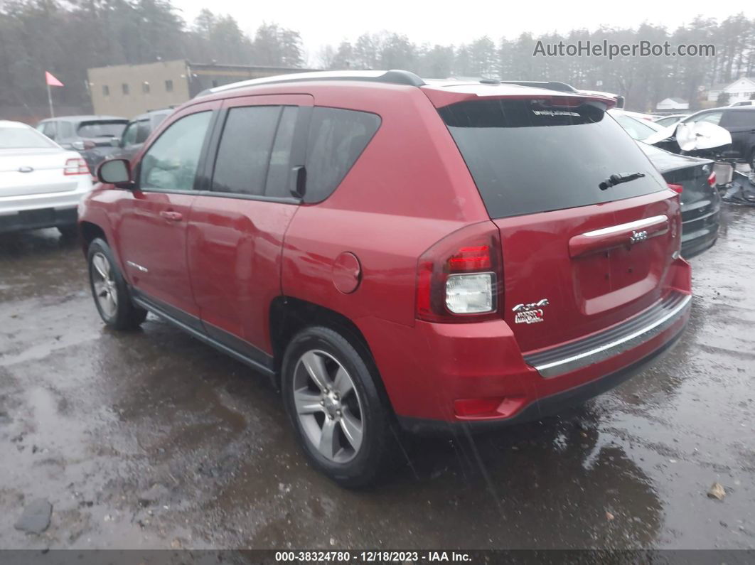 2016 Jeep Compass High Altitude Edition Красный vin: 1C4NJDEB0GD793713