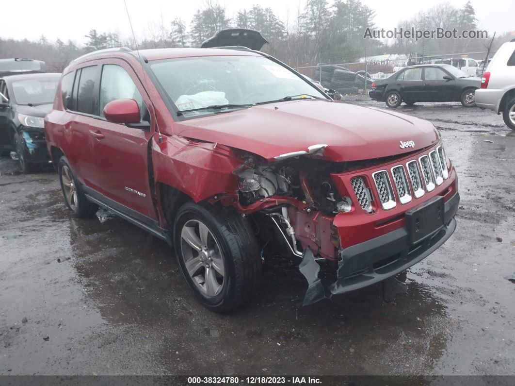 2016 Jeep Compass High Altitude Edition Red vin: 1C4NJDEB0GD793713