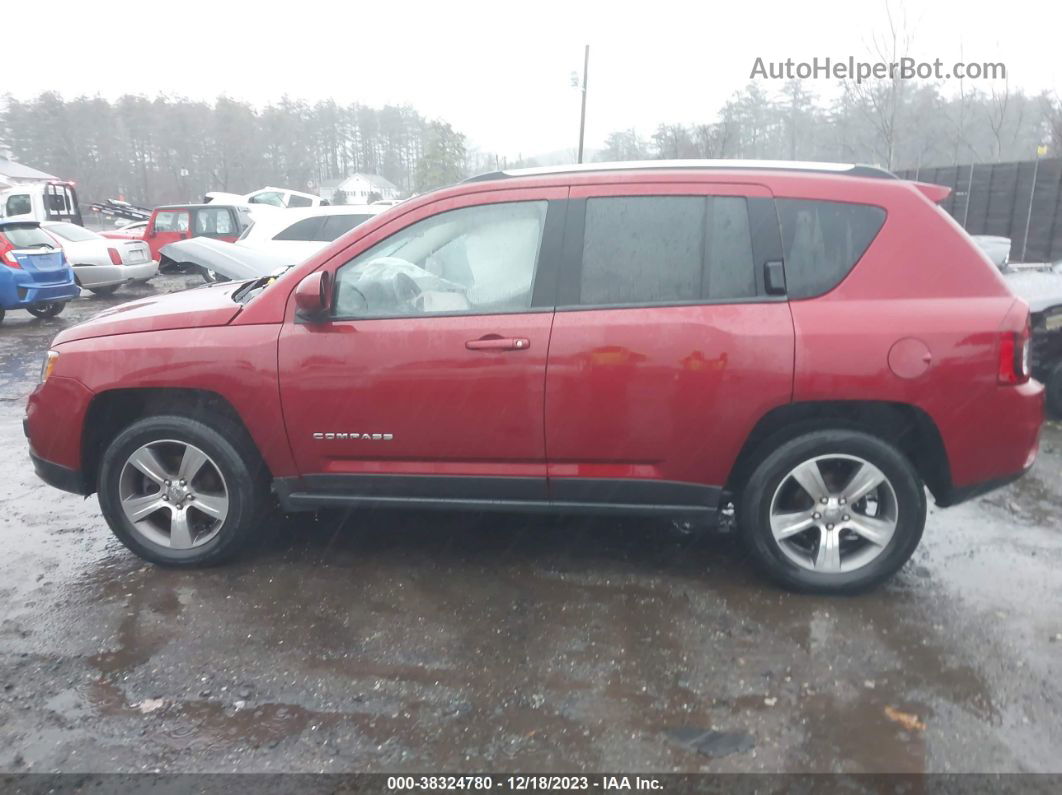 2016 Jeep Compass High Altitude Edition Red vin: 1C4NJDEB0GD793713