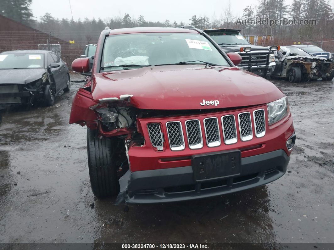 2016 Jeep Compass High Altitude Edition Red vin: 1C4NJDEB0GD793713